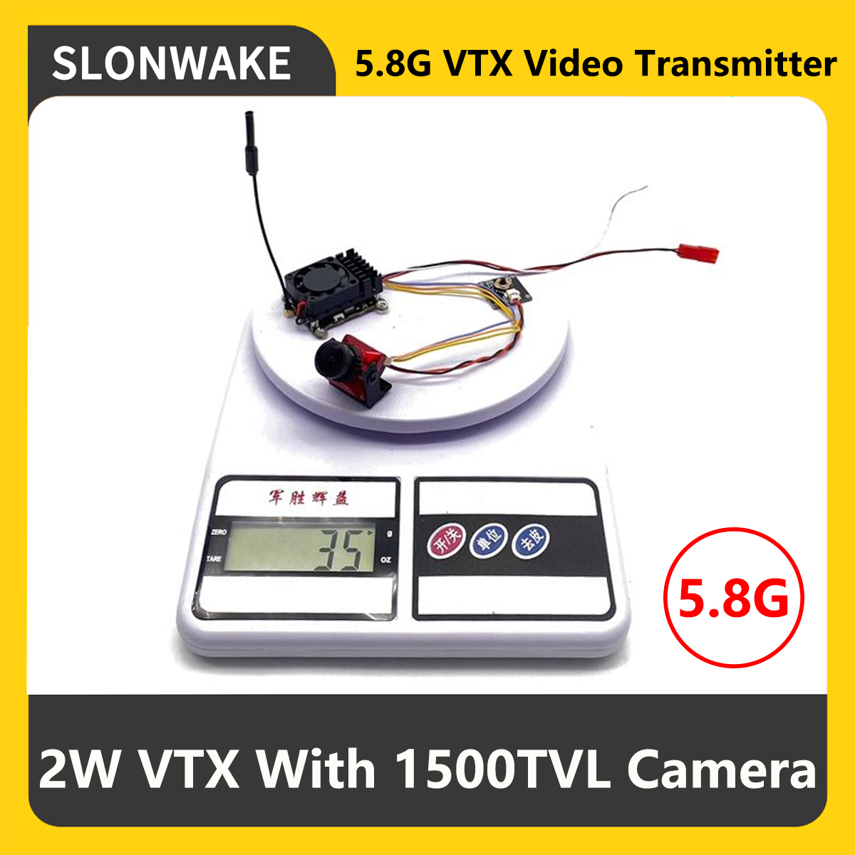 Fpv Drone Vtx - SLONWAKE 5.8G 2000mW FPV VTX Transmitter