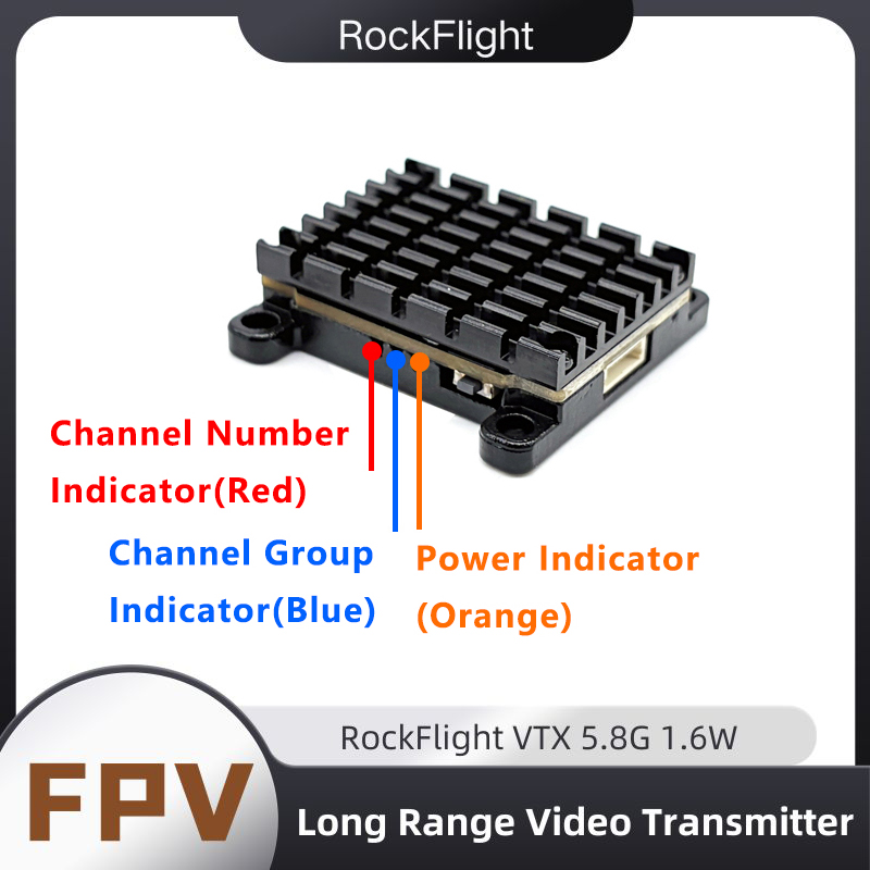 RockFlight TX663 VTX 5.8G 48CH - Fpv Drone Frame review and price