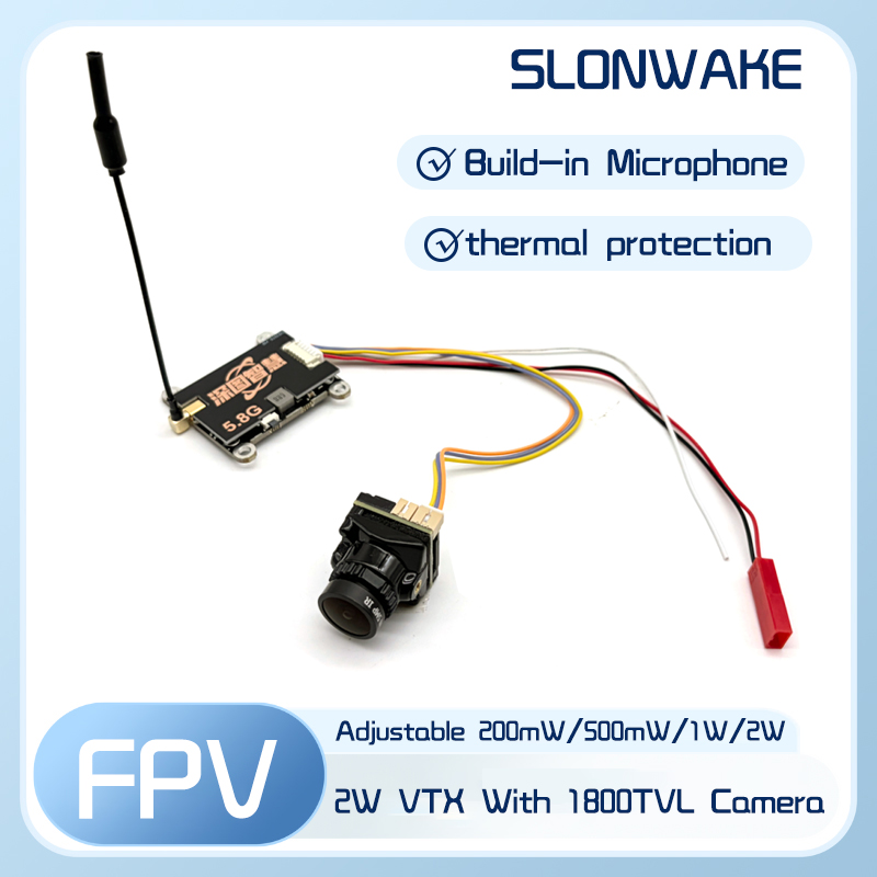 SLONWAKE 5.8G 56CH 2W transmit - Fpv Drone Vtx review and price