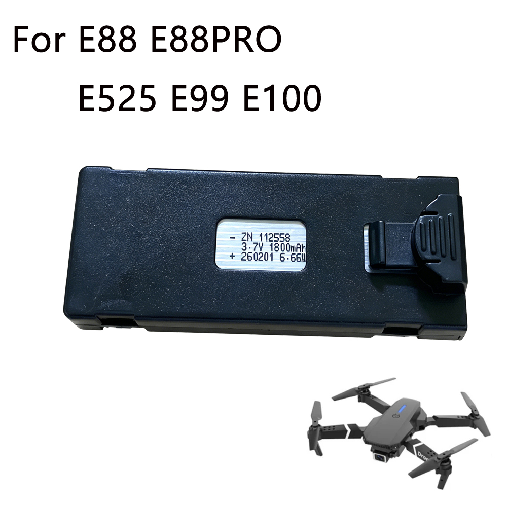 E88 Drone Battery 3.7V 1800mAh - Eachine Drone E58 review and price