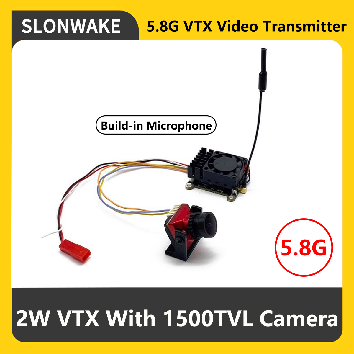 SLONWAKE 5.8G 2000mW FPV VTX T - Fpv Drone Vtx review and price