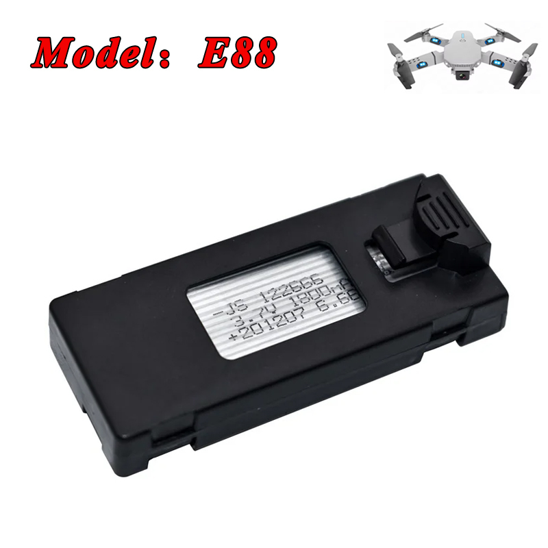 3.7V 1200mAh 1800mAh Lipo Batt - Eachine Drone E58 review and price