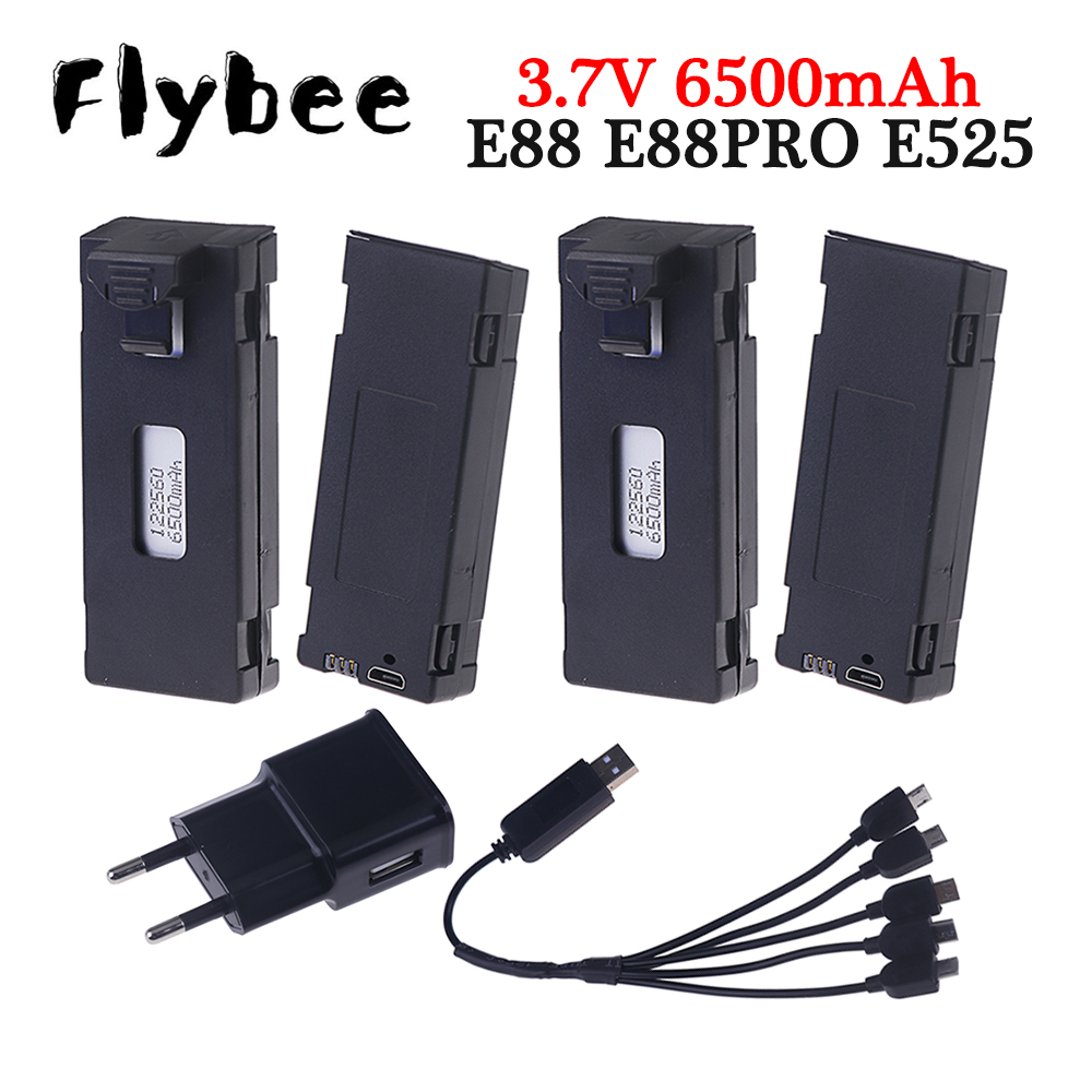 Rechargeable 3.7V 6500mAh Batt - Eachine Drone E58 review and price